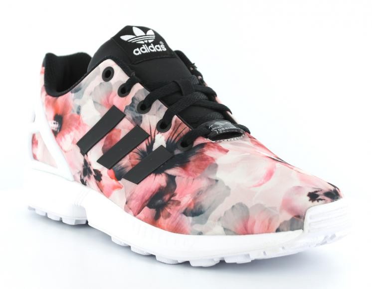 adidas zx flux femme blanche et noir