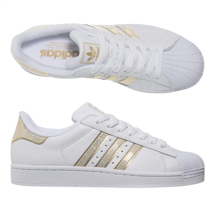 superstar bleu et blanche femme