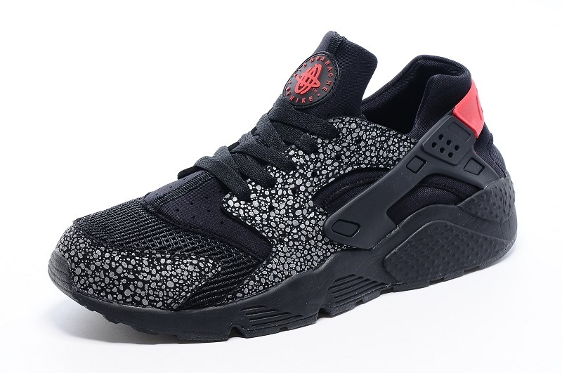 huarache homme noir et orange