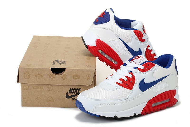 air max 90 blanc bleu