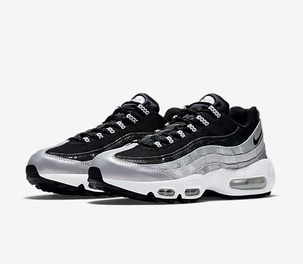 air max 95 femme noir et rose
