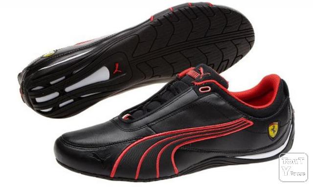 chaussure puma ferrari rouge