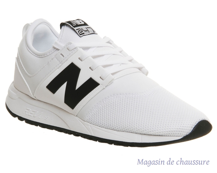 chaussure new balance blanche homme