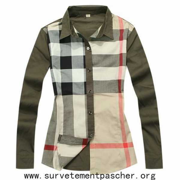 chemise burberry pas cher homme