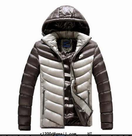 doudoune nike homme marron