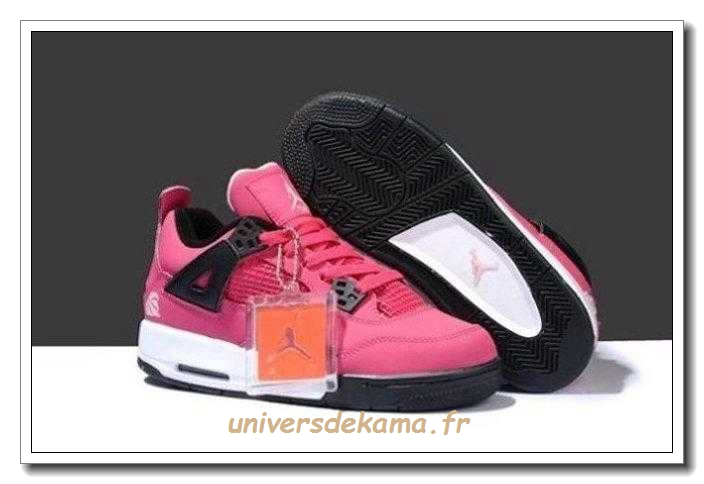 air jordan femme noir et rose