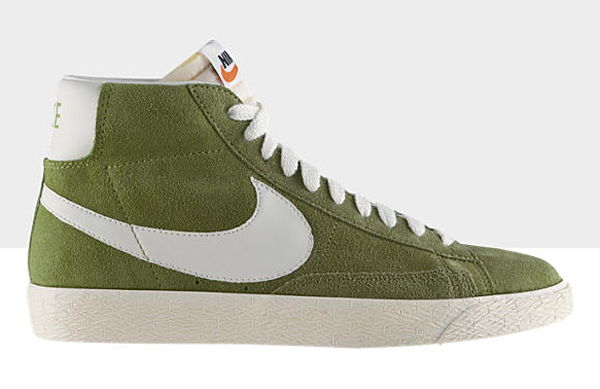 nike blazer femme vert