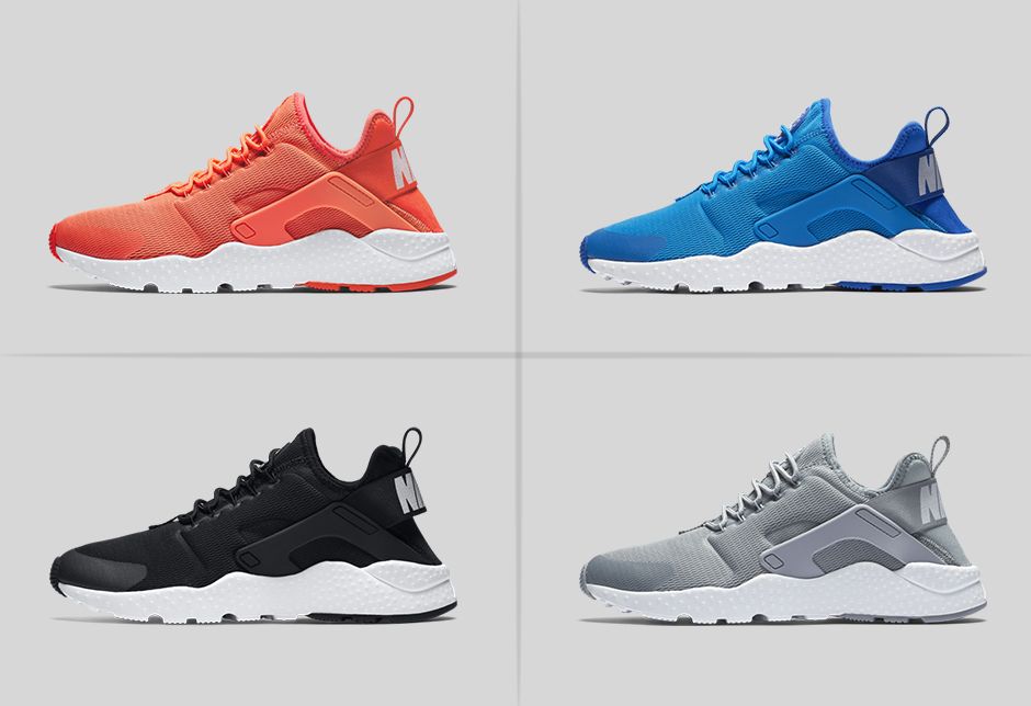 huarache orange et blanche