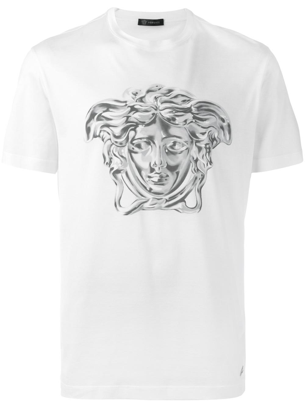 t shirt versace homme noir