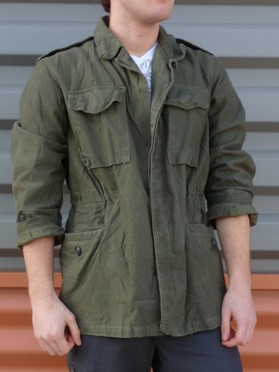 veste militaire homme