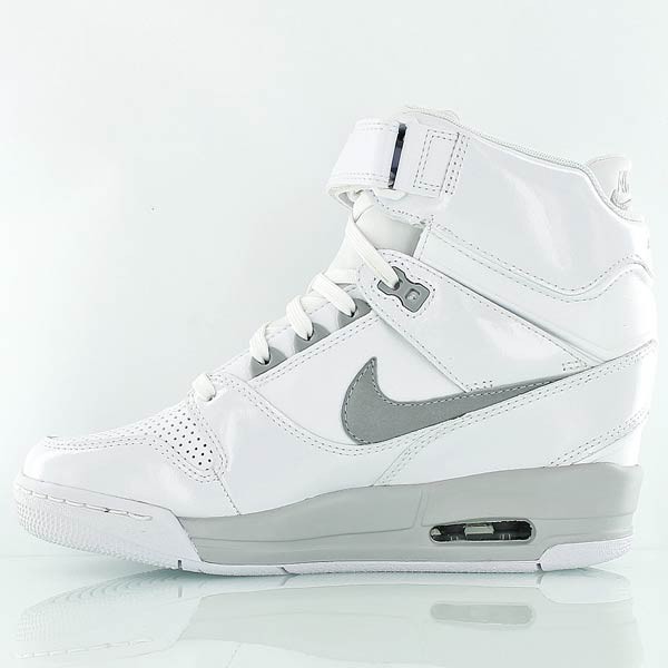 nike blanche compensee homme